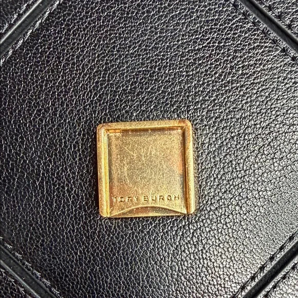 Tory Burch Black Crossbody Bag with Gold Accents - Picture 9 of 11